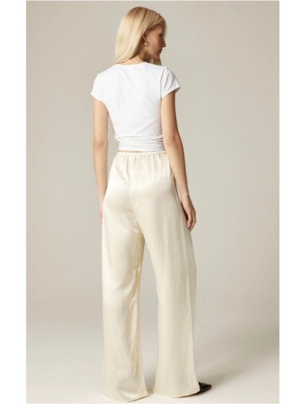 J.Crew Cosmo Pant in Luster Charmeuse - Picture 4 of 9
